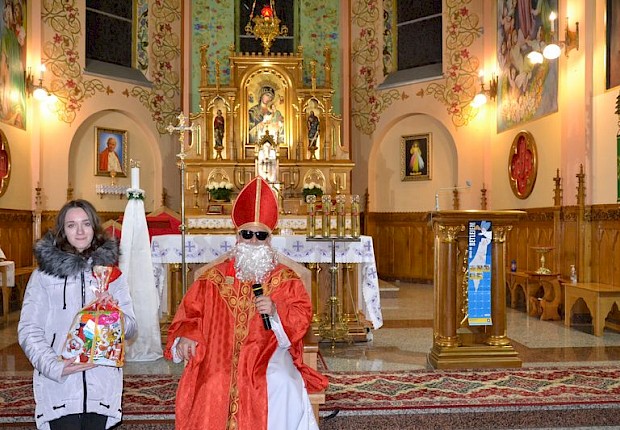 Spotkanie ze św. Mikołajem