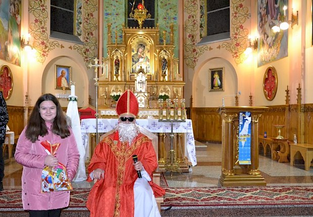Spotkanie ze św. Mikołajem
