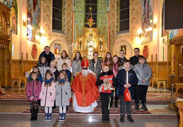 Spotkanie ze św. Mikołajem