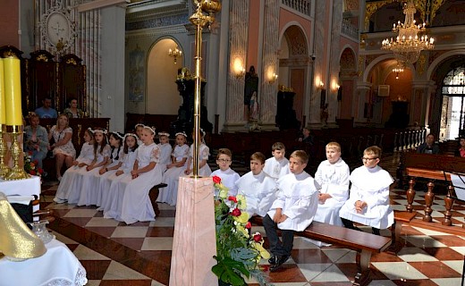 Pielgrzymka dziękczynna dzieci komunijnych