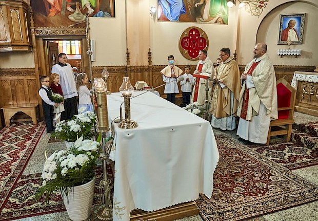 Srebrny Jubileusz Kapłaństwa Rodaka o. Grzegorza Piśko
