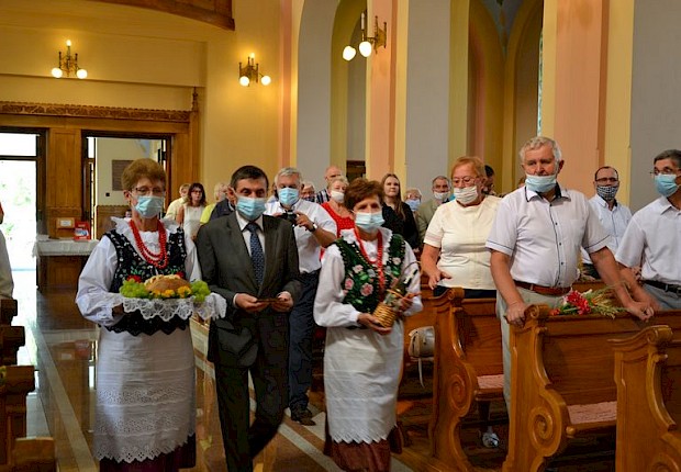 Parafialne dziękczynienie za plony