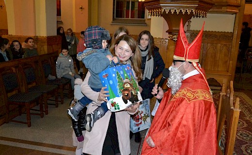 Spotkanie ze św. Mikołajem