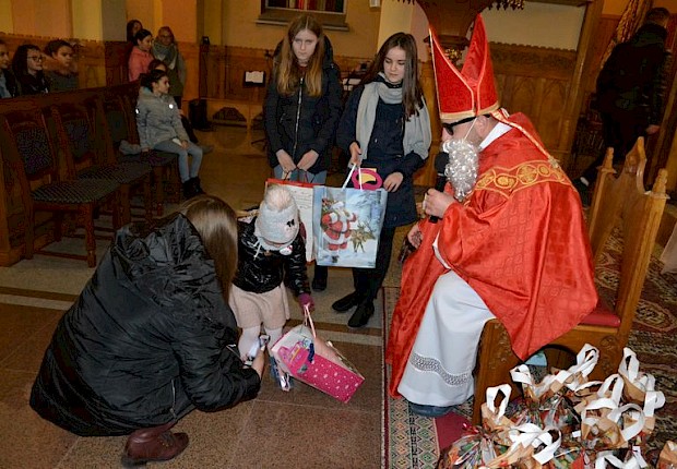 Spotkanie ze św. Mikołajem