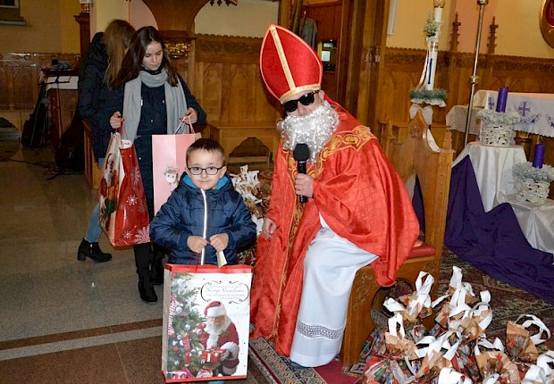 Spotkanie ze św. Mikołajem