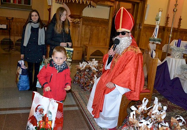 Spotkanie ze św. Mikołajem