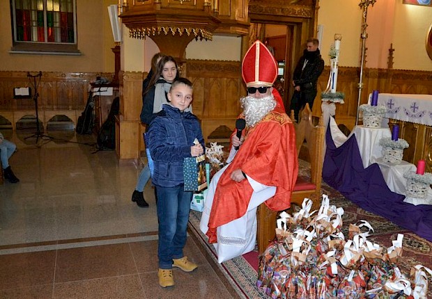 Spotkanie ze św. Mikołajem