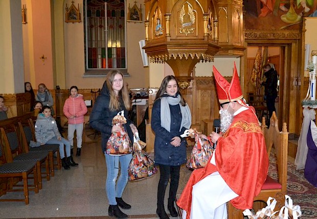 Spotkanie ze św. Mikołajem
