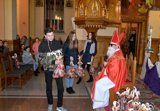 Spotkanie ze św. Mikołajem