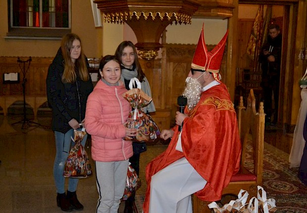 Spotkanie ze św. Mikołajem