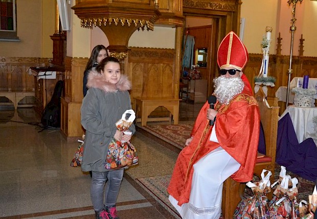 Spotkanie ze św. Mikołajem
