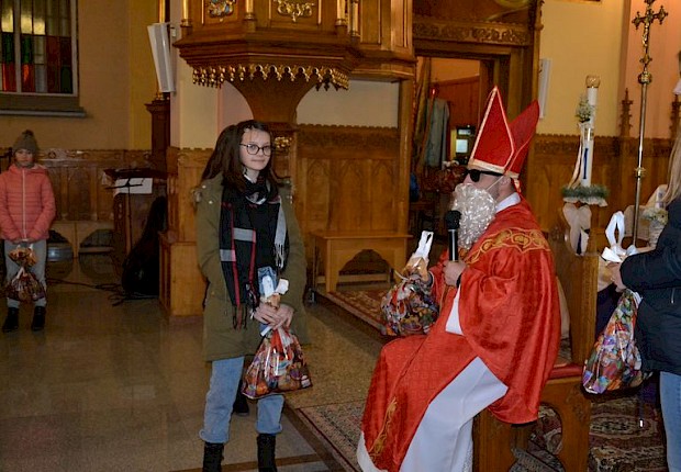 Spotkanie ze św. Mikołajem