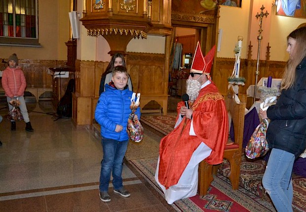 Spotkanie ze św. Mikołajem