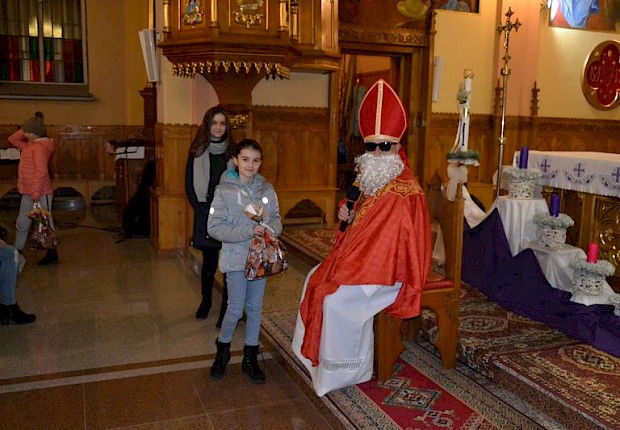 Spotkanie ze św. Mikołajem