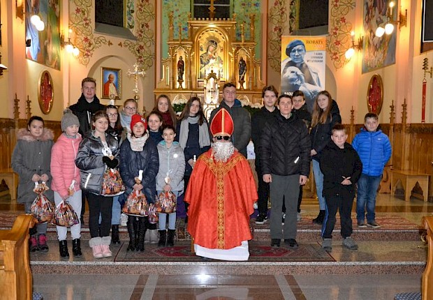 Spotkanie ze św. Mikołajem