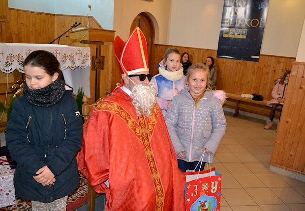 Spotkanie ze św. Mikołajem