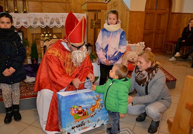 Spotkanie ze św. Mikołajem