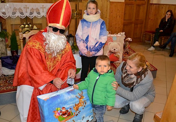 Spotkanie ze św. Mikołajem