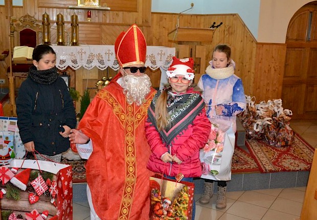 Spotkanie ze św. Mikołajem