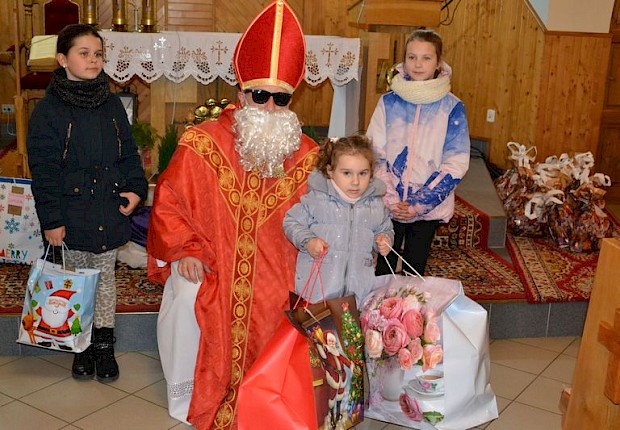 Spotkanie ze św. Mikołajem