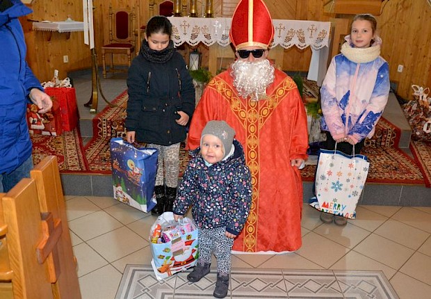 Spotkanie ze św. Mikołajem