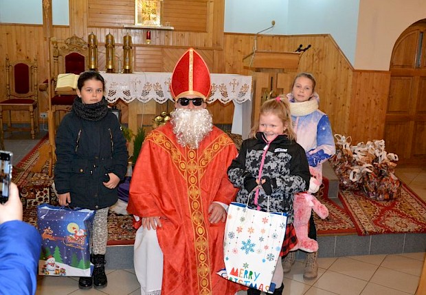 Spotkanie ze św. Mikołajem