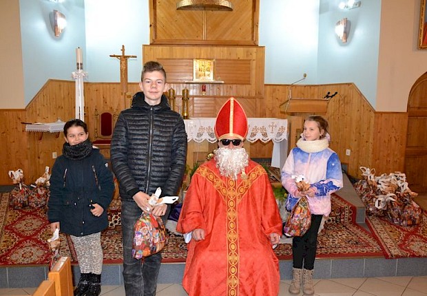 Spotkanie ze św. Mikołajem