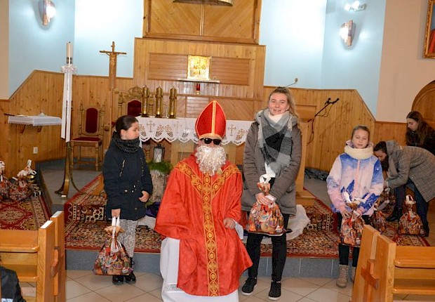 Spotkanie ze św. Mikołajem