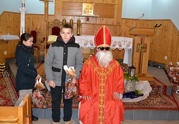 Spotkanie ze św. Mikołajem