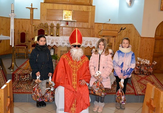 Spotkanie ze św. Mikołajem