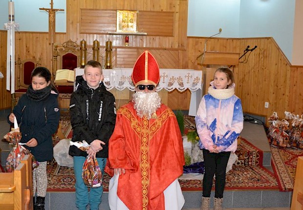 Spotkanie ze św. Mikołajem
