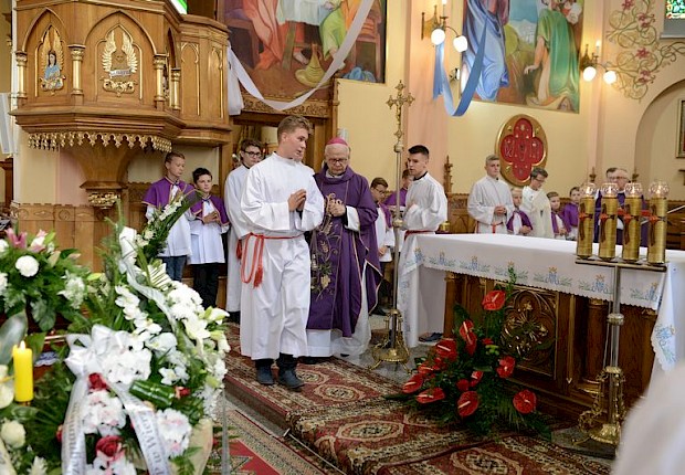 Pogrzeb śp. ks. kan. Henryka Stopy