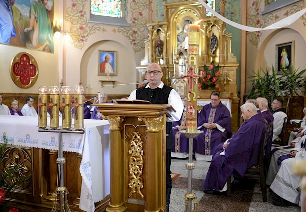 Pogrzeb śp. ks. kan. Henryka Stopy