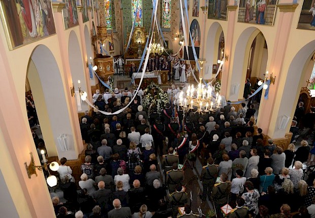 Pogrzeb śp. ks. kan. Henryka Stopy