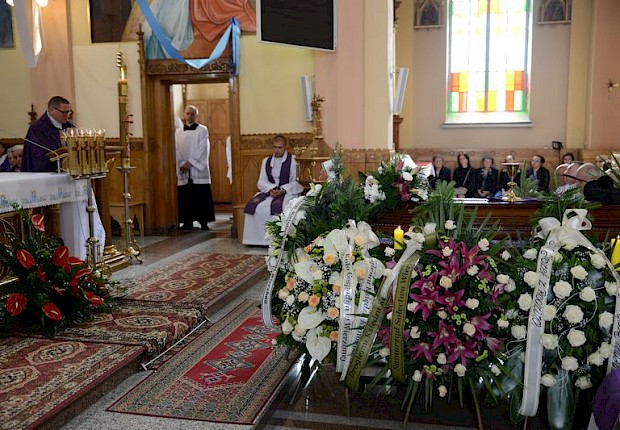 Pogrzeb śp. ks. kan. Henryka Stopy