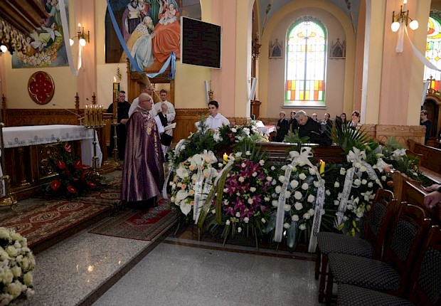 Pogrzeb śp. ks. kan. Henryka Stopy