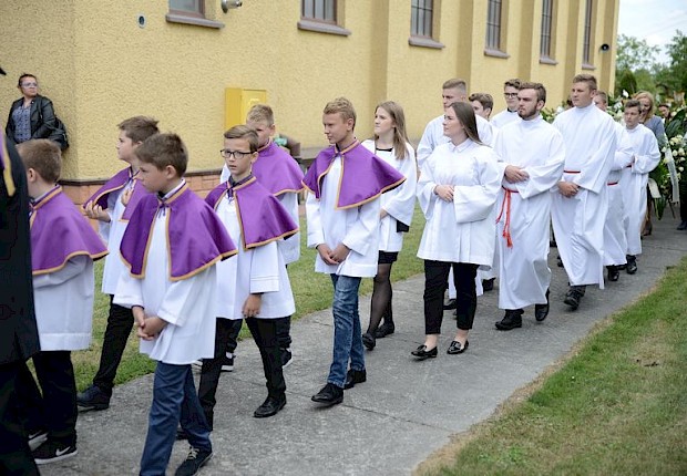 Pogrzeb śp. ks. kan. Henryka Stopy