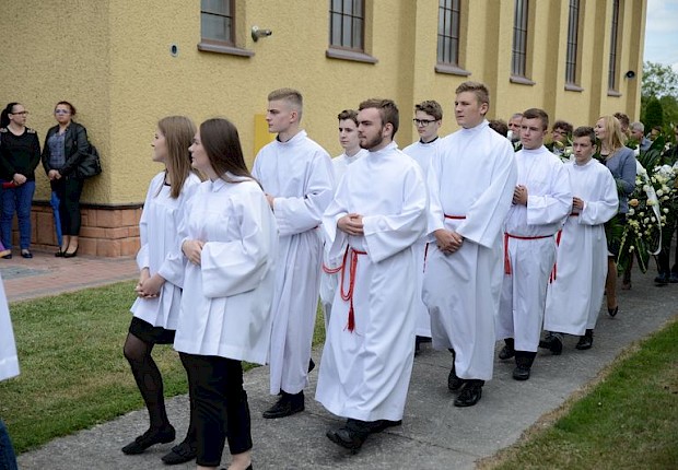Pogrzeb śp. ks. kan. Henryka Stopy