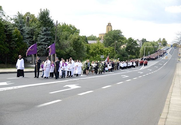 Pogrzeb śp. ks. kan. Henryka Stopy