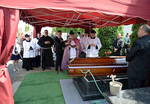 Pogrzeb śp. ks. kan. Henryka Stopy