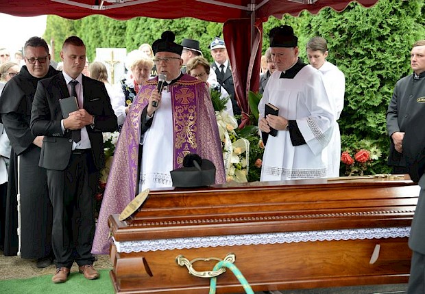 Pogrzeb śp. ks. kan. Henryka Stopy