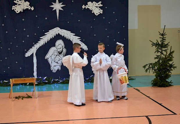 Kiermasz bożonarodzeniowy - jasełka
