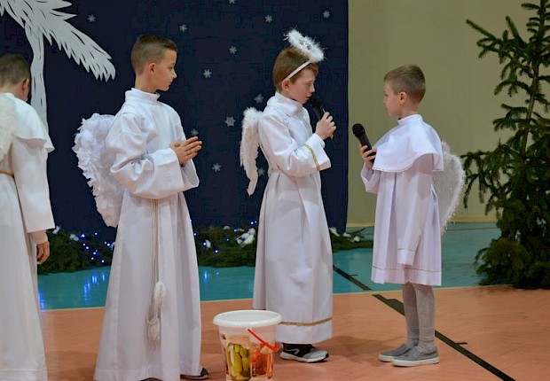 Kiermasz bożonarodzeniowy - jasełka