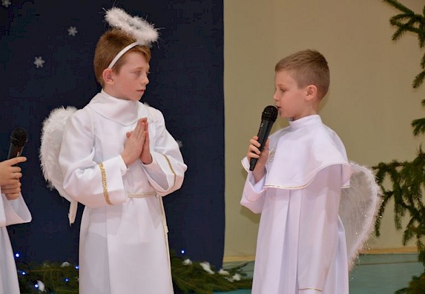 Kiermasz bożonarodzeniowy - jasełka