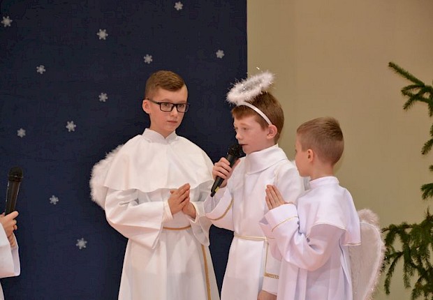 Kiermasz bożonarodzeniowy - jasełka