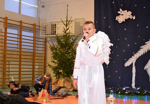Kiermasz bożonarodzeniowy - jasełka