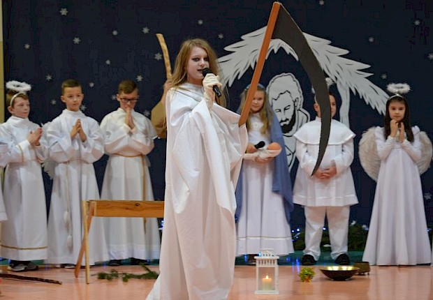 Kiermasz bożonarodzeniowy - jasełka