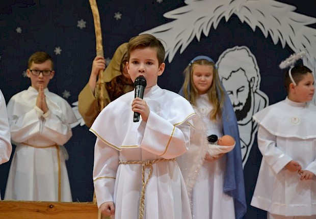 Kiermasz bożonarodzeniowy - jasełka