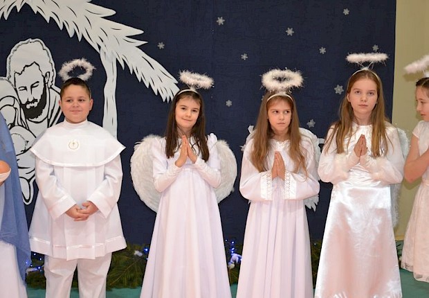 Kiermasz bożonarodzeniowy - jasełka