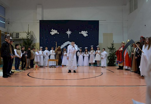 Kiermasz bożonarodzeniowy - jasełka